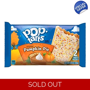 Pop Tarts Limited Edition Frosted Pumpkin Pie Twin Pack 100g